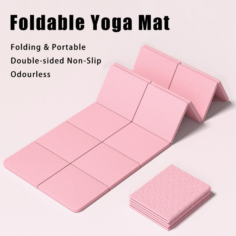 SOVA Pink Foldable Yoga Mat
